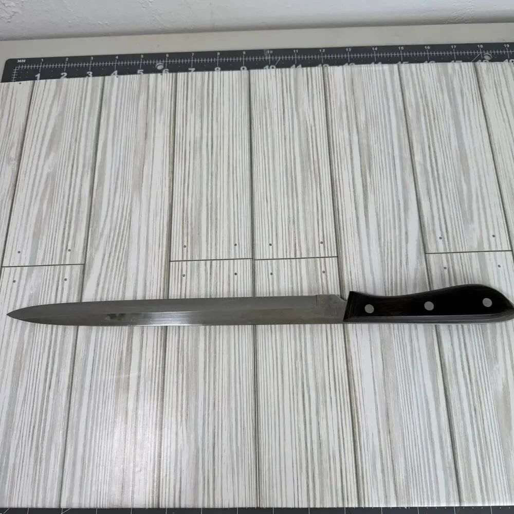 Vintage Emperor Steel Slicing Carving Knife 10.5‎ inch Blade Household Products